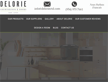 Tablet Screenshot of deloriectd.com